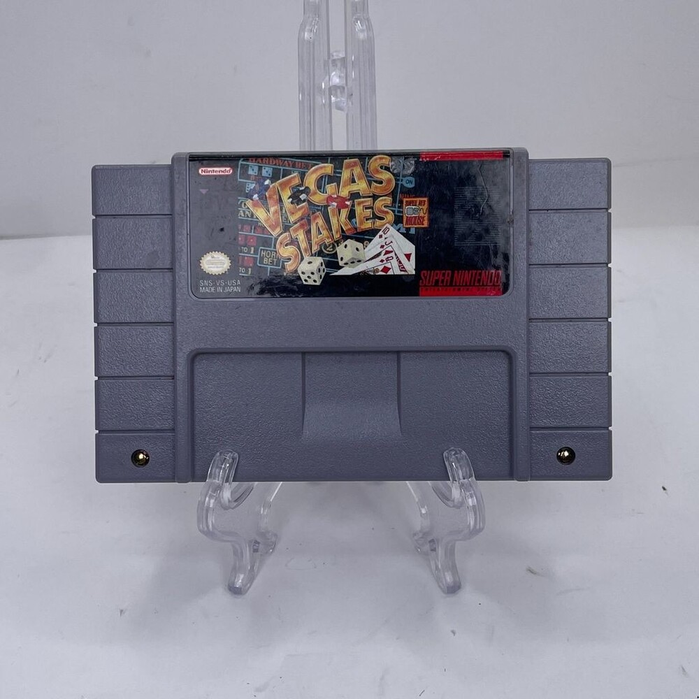 Vegas Stakes SNES (Super Nintendo, 1993, SNS-VS-USA) Cartridge Only
